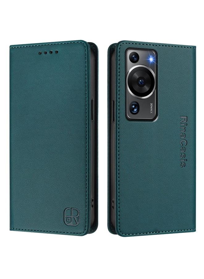 Zaboon Case For Huawei P60 / P60 Pro RC01 Dual-Folded Magnetic Suction RFID Leather Phone Case - Image 2