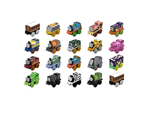 Thomas & Friends Toy Trains MINIS 20 Pack of Miniature Push-Along Engines & Railway Vehicles for Pretend Play Preschool Kids Ages 3+ Years (Amazon Exclusive) - Image 4