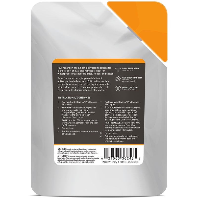 GEAR AID Outerwear Care Kit with Revivex Pro Cleaner and Revivex Wash-In Water Repellent - Image 2