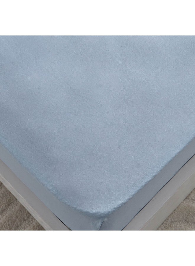 Home Box Bristol Polycotton Olympic Queen Fitted Sheet 200 x 25 x 160 cm - Image 5