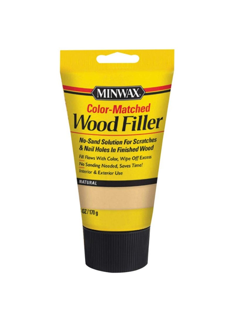 Minwax Minwax Color Matched Wood Filler 170g Natural 