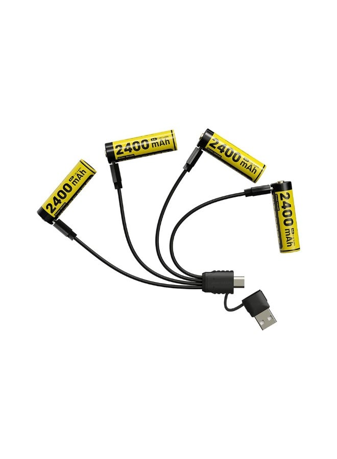 NITECORE NC-NH2400 -  Nitecore USB-C Rechargable Battery 2400mAh - NH2400 - Image 4