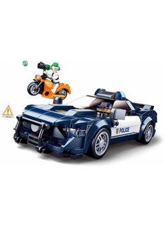 Sluban Sluban Town Series - Police Car Building Blocks 284 PCS with 2 Mini Figures - For Age 6+ Years Old  - Image 4