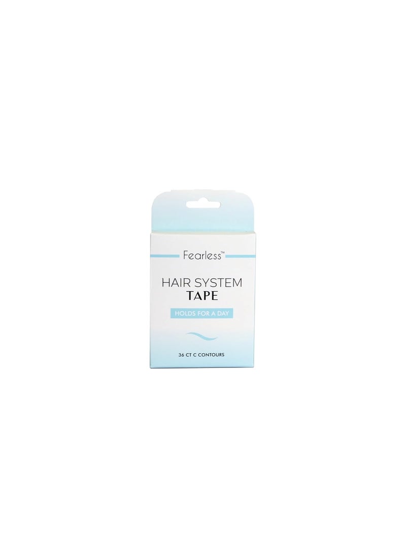 Fearless Tape Fearless Tape Hair System Double Sided Tape | 36 Count C Countours (Day) 