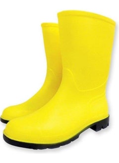 Yellow PVC Rubber Short Boots (Number 43) - pzsku/Z3AABF606BEAE1163FE91Z/45/_/1725899038/573a764c-91f9-4997-8297-6511cc17741a