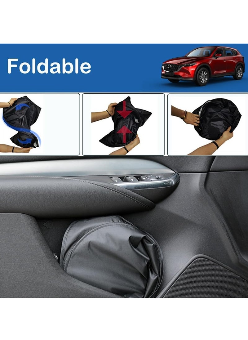 Cool Baby - COOLBABY Windshield Sun Shade for Mazda CX-5 CX5 2017 2018 2019 2020 2021 2022 2023 Foldable Front Window Sunshade Screen Blocks UV Rays, Protector Cover Keeps The Vehicle Cooler - Image 1