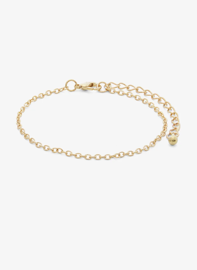 Ginger Multi layered Chain Bracelet Set