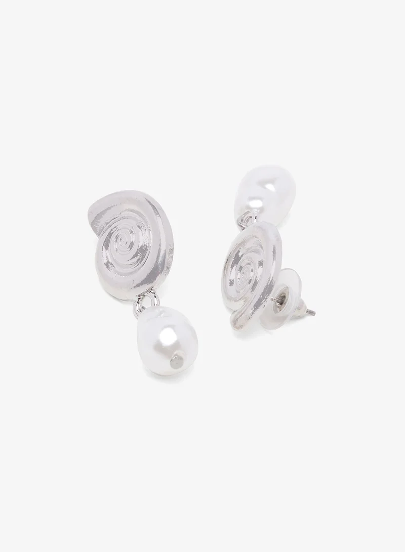 ELLA Gold Drop Down Earrings