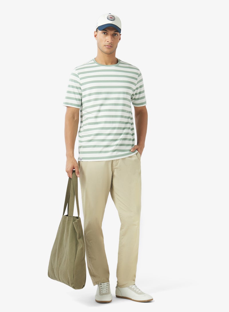 Ben Sherman Striped Crew Neck T-Shirt - Image 4