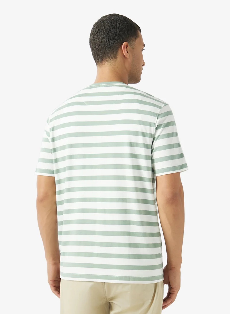 Ben Sherman Striped Crew Neck T-Shirt