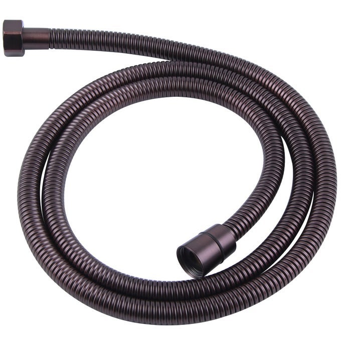 SHOWER HEAD HOSE LIGHTER OIL RUBBED BRONZE STAINLESS STEEL FLEXIBLE SHOWER SPRAYER HOSE REPLACEMENT 59 INCHES