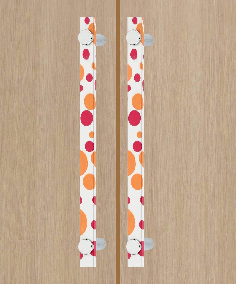 FAST Cpa02 Brass Multi Bubble Cabinet Handle For Wardrobe, Dresser Door & Drawers Cabinets Furniture Pull Handle 2Pcs (160 Mm, Orange, Steel, White, Pink) - Image 4