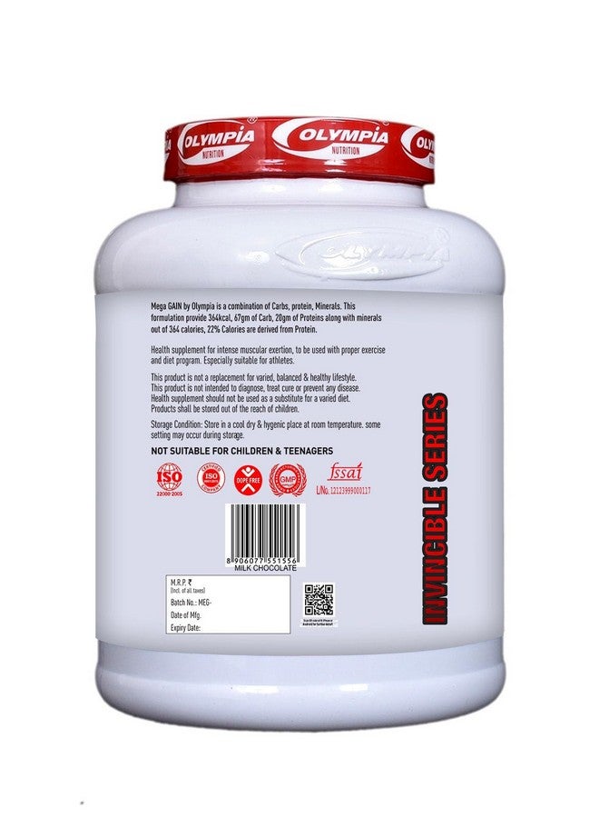 Olympia Mega Gain 2Kg Chocolate - Image 2