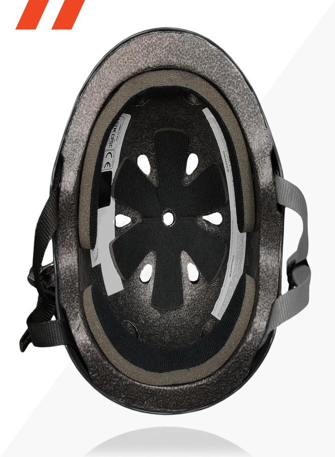 80SIX Triple Certified Multisport Helmet - Ideal for Bike, Scooter, Skateboard, Roller Skate and Inline Skate - Image 3