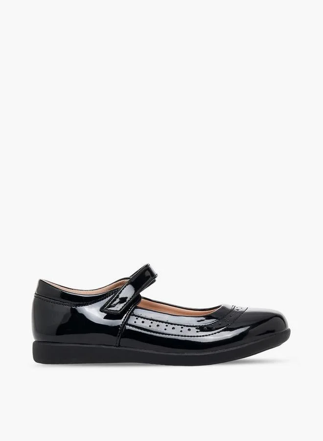 Flora Bella By Shoexpress Girls Hook & Loop School Shoes