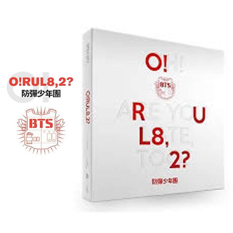 BTS ORUL82 1st Mini Album Bangtan Boys CDFolded PosterPhotobookPhotocardGift Extra BTS 6Photocards and 1DoubleSided Photocard Set