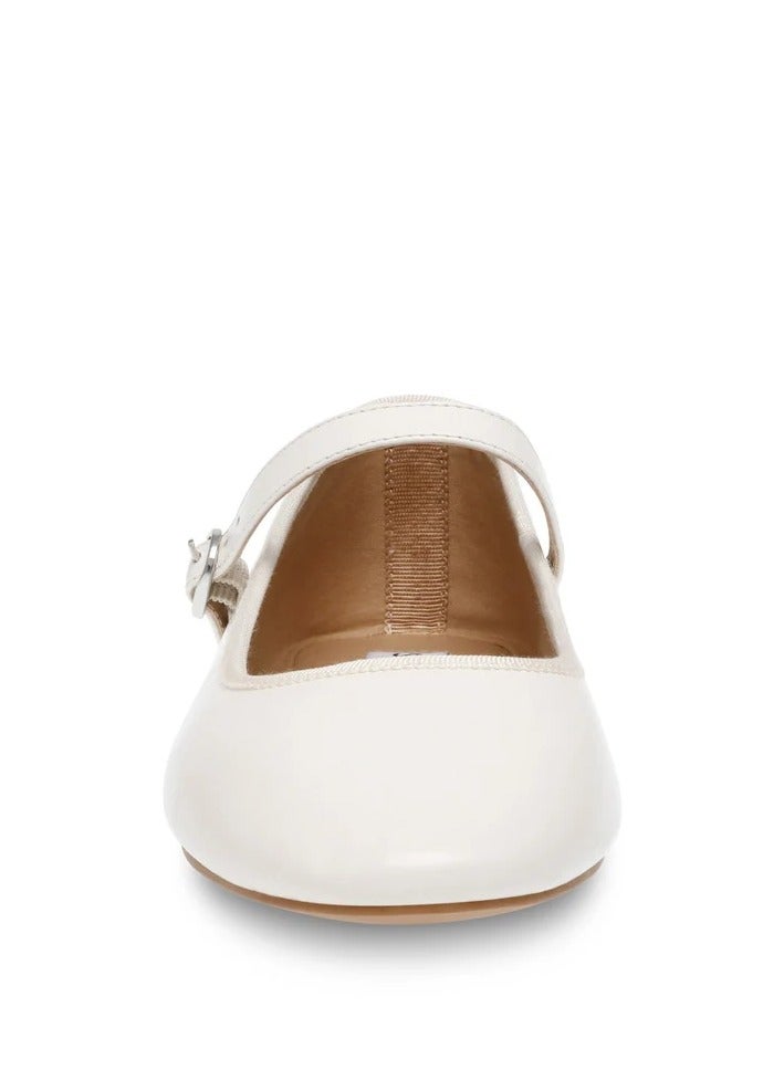 STEVE MADDEN VINETTA Leather Ballet Flats - Image 3