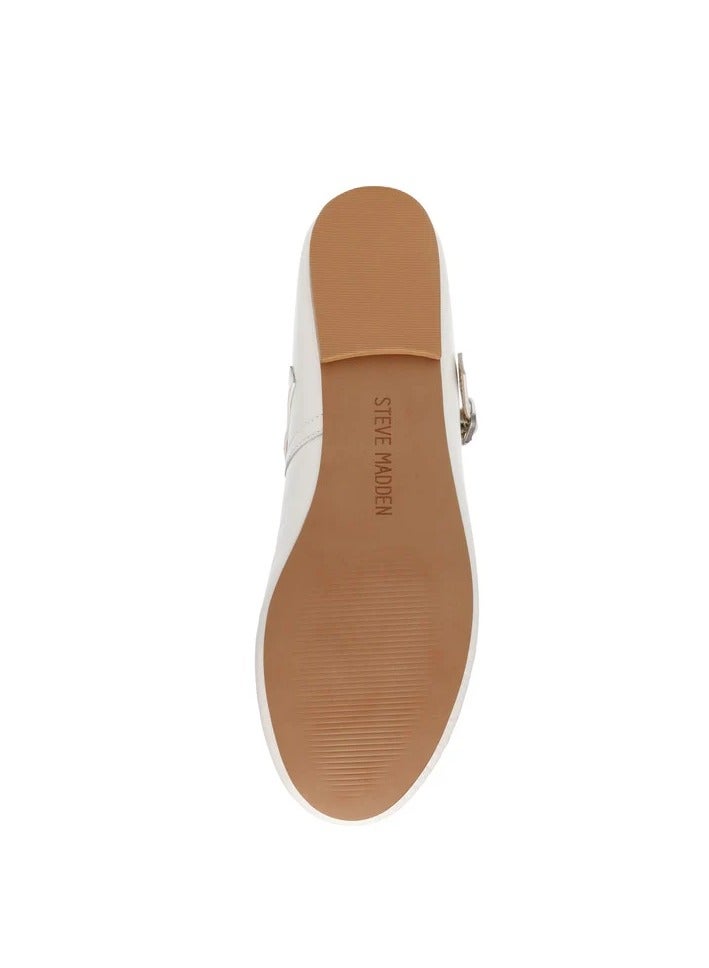 STEVE MADDEN VINETTA Leather Ballet Flats - Image 4