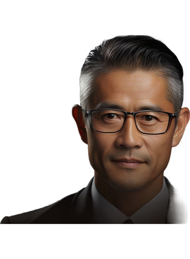 Sunset Red Reading Glasses For Men And Women, High Definition Anti-Blue Light Fashionable Portable Presbyopic Glasses E9088B Bright Black 150 Degrees - Image 2