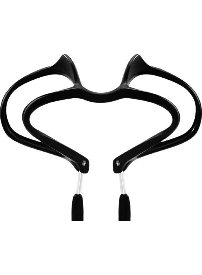 Sunset Red Reading Glasses For Men And Women, High Definition Anti-Blue Light Fashionable Portable Presbyopic Glasses E9088B Bright Black 150 Degrees - Image 1