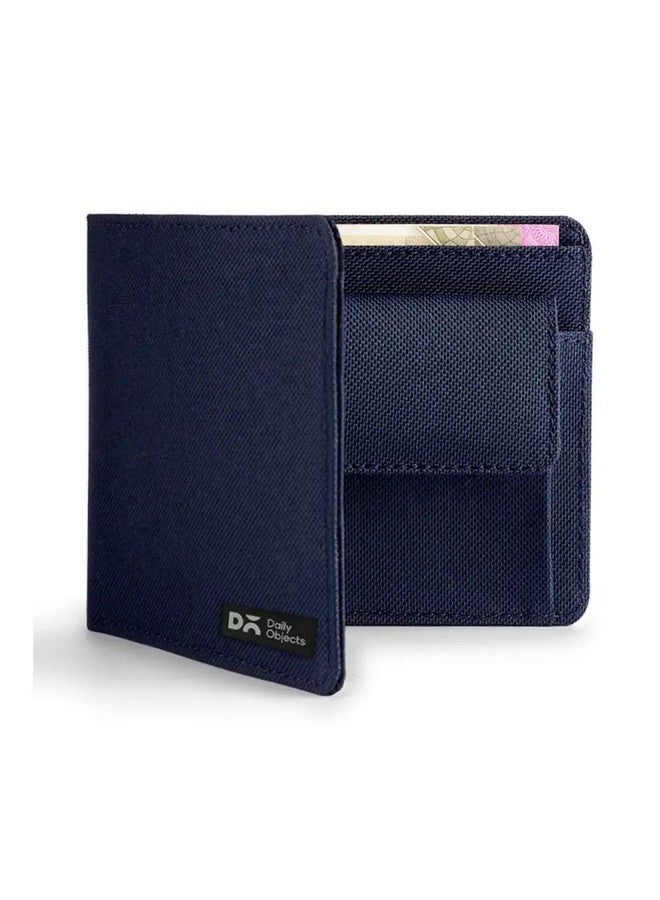 DailyObjects Coin Classic Bifold Wallet for Men | Ballistic Nylon Material | Holds up to 8 Credit/Debit/ATM Cards | Slim & Easy to Fit | Coin Pocket with Button Closure | Handcrafted Money Purse - Image 1
