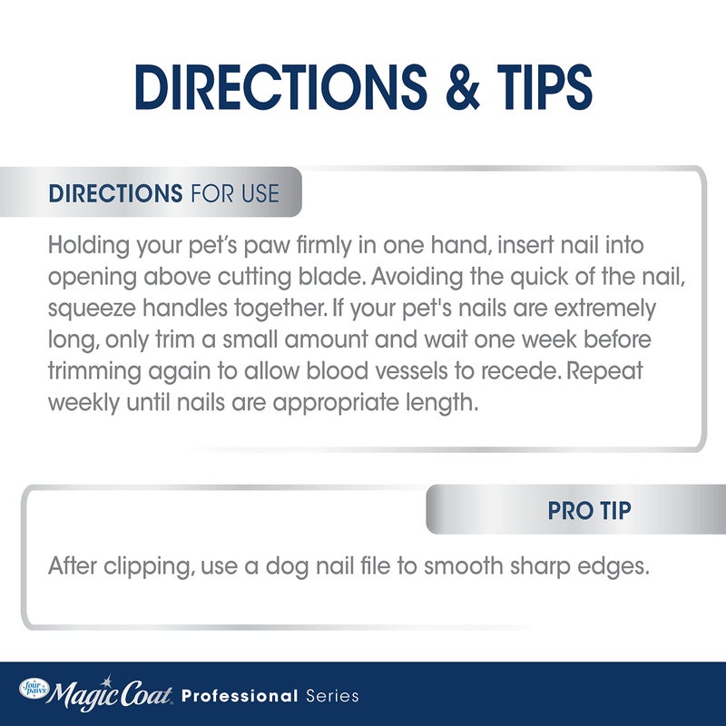 Four Paws Magic Coat Professional Series Grooming Brushes for Dogs & Cats l Trimmers, Nail Clippers, & Brushes Dog & Cat (Packaging May Vary) - Image 4