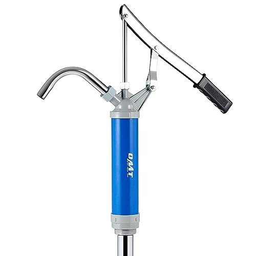 Orion Motor Tech Lever Action Barrel Pump, Heavy Duty Barrel Hand Pump with Telescoping Suction Tube Fits 15 to 55 Gallon Drums Transferring Heating Oil, Motor Oil, Transmission Fluid - Image 1