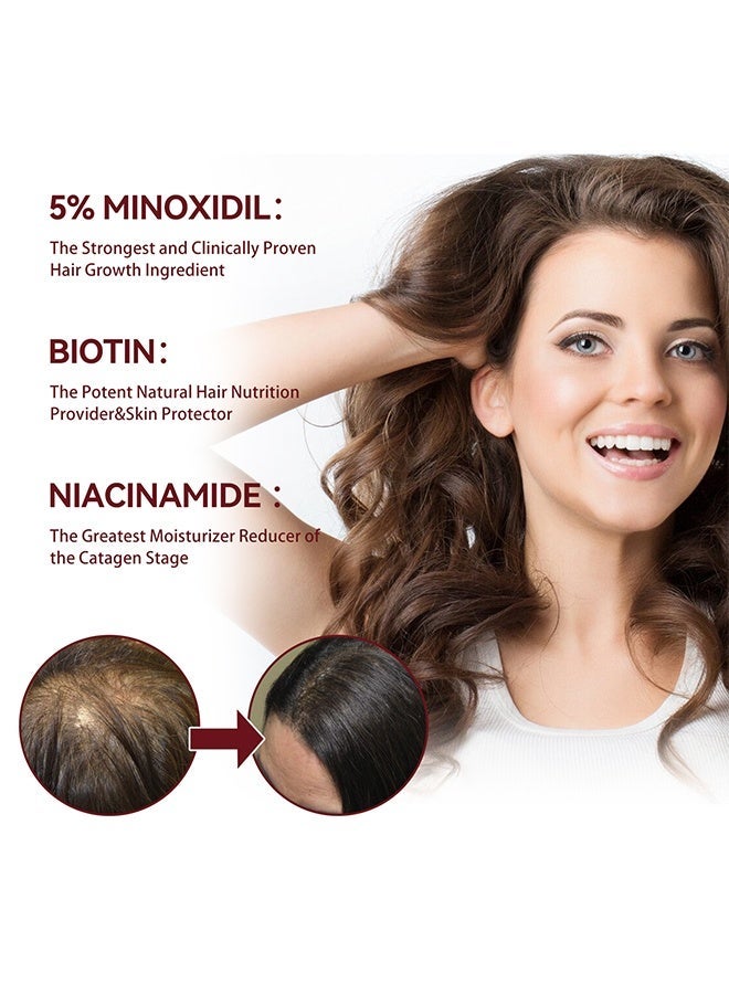 إيلهو رغوة تجديد الشعر للنساء ، رغوة نسائية لترقق الشعر وتساقطه الشعر ، رغوة تجديد الشعر تنعش وتعيد بصيلات الشعر 60 جرام - Image 5