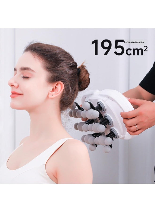 BlueFire 2025 Professional Deep Tissue Massage Gun - 22 Head Cordless Handheld Massager with Infrared Light, 9 Modes & 9 Speeds, 3200 RPM, 2000mAh Battery for Full Body Muscle Pain Relief & Relaxation - Image 5
