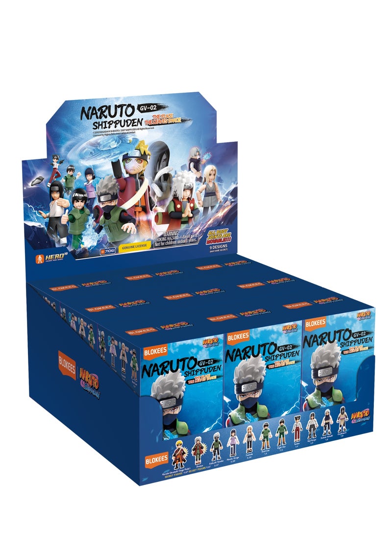 يا شباب بلوكيز ناروتو شيبودن 71061 Galaxy Version 02 The Place The Leaves Dance | Blind Box طقم تركيب مجسم | قابل للجمع والعرض | مفاجأة عشوائية | هدية أنمي - Image 2