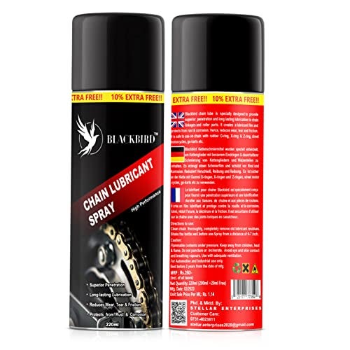 BLACKBIRD Bike Care Kit, 1 Pcs each - Chain Lube 220ml, Chain Cleaner 220ml and 1 Pc Microfiber Cloth - Image 5