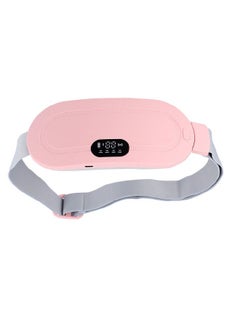 Yameem Portable Cordless Heating Pad, Electric Waist Belt Device, Fast Heating Pad with 3 Heat Levels and 4 Massage Modes