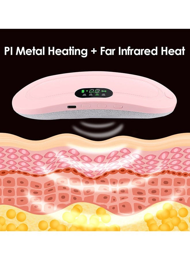 Yameem - Yameem Portable Cordless Heating Pad, Electric Waist Belt Device, Fast Heating Pad with 3 Heat Levels and 4 Massage Modes - Image 1