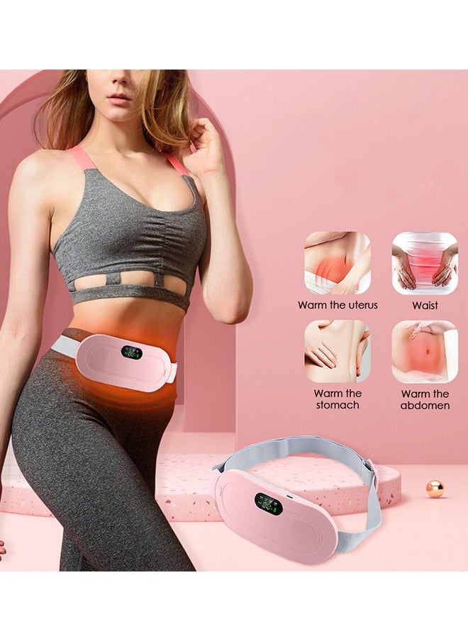 Yameem - Yameem Portable Cordless Heating Pad, Electric Waist Belt Device, Fast Heating Pad with 3 Heat Levels and 4 Massage Modes - Image 1