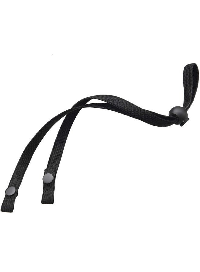BBTO 12 Pieces Adjustable Ear Straps Anti-Slip Ear Loop Extension Straps Ear Hook Straps for Nurse Dust-Workers Food-Workers to Relieve Ear (Black) - Image 1