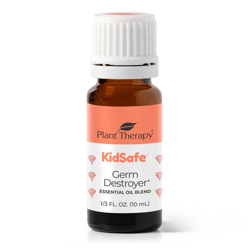 Plant Therapy KidSafe Destroyer Essential Oil Blend - Support Blend for Kids 100% Pure, Undiluted, Natural Aromatherapy, Therapeutic Grade 10 mL (1/3 oz) - Image 1