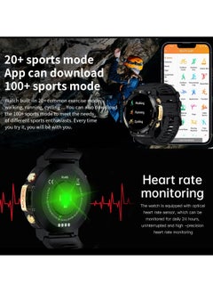Lemfo Rugged Smart Watch, 1.39" HD Amoled Display Smart Watch, Ip68 Waterproof AI Voice Assistant Smart Wrist Watch With NFC Control, Smart Sports Health Watch With Multiple Sports Mode, (1pc, Black)  - Image 5