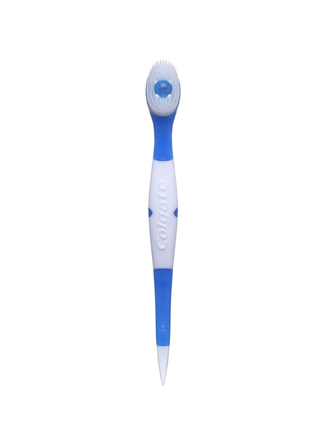 Colgate فرشاة أسنان يدوية قابلة للتصرف من كولجيت ماكس فريش وسب - 24 قطعة، نعناع، أحمر - Image 4