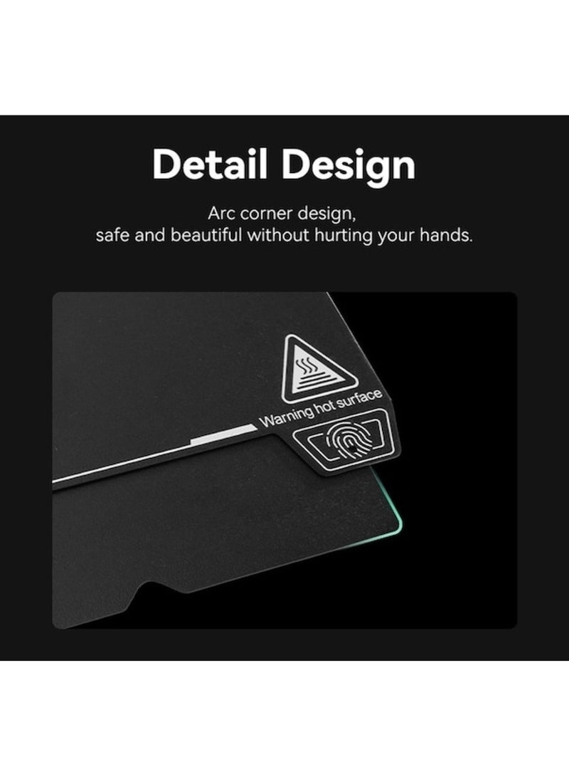 Ultra High Adhesion Epoxy Resin Plate 235x235mm Black for Creality Ender-3 S1/pro/5 S1/se/3 V3 and other models - Image 2