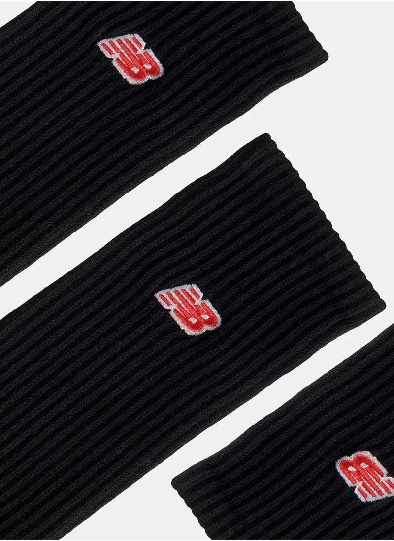 New Balance Patch Logo Crew Socks (3 Pairs)
