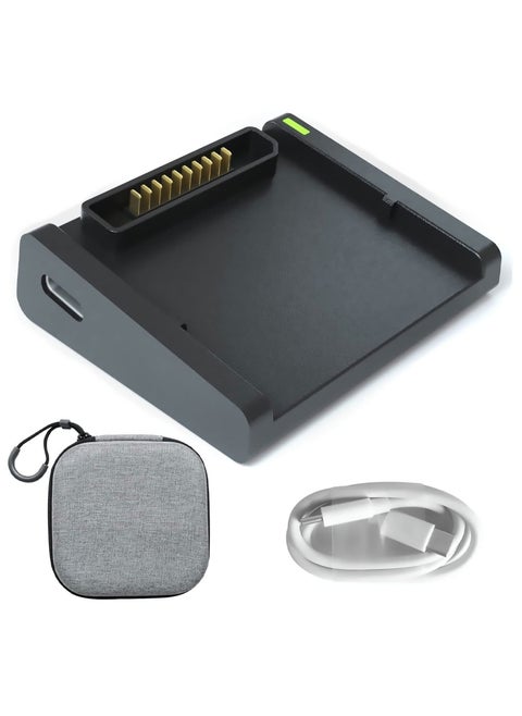 Mavic Air 2 and Air 2S Charging Hub, Mini Portable Battery Charging with Type-c for DJI Dajiang AIR2 AIR2S Drone, MAKINGTEC UAV Intelligent Flight Battery Accessory Charging.