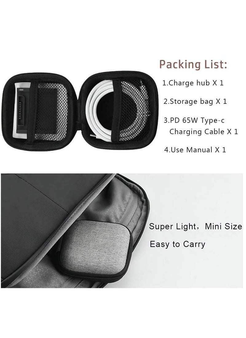 Generic - Mavic Air 2 and Air 2S Charging Hub, Mini Portable Battery Charging with Type-c for DJI Dajiang AIR2 AIR2S Drone, MAKINGTEC UAV Intelligent Flight Battery Accessory Charging. - Image 1