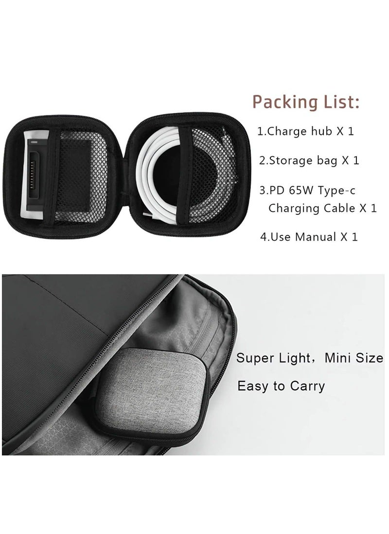 Generic - Mavic Air 2 and Air 2S Charging Hub, Mini Portable Battery Charging with Type-c for DJI Dajiang AIR2 AIR2S Drone, MAKINGTEC UAV Intelligent Flight Battery Accessory Charging. - Image 1