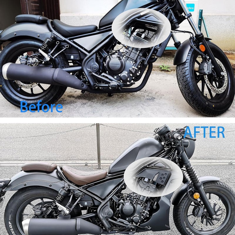 WOOGA Motorcycle Fairing Guard for Honda Rebel - Image 4
