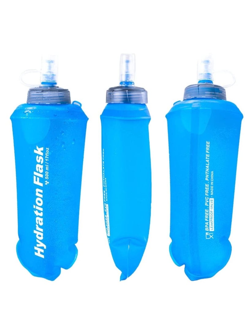 SYOSI Running Hydration Bladder BPA-Free Water Reservoir Bag TPU Soft Flask Bottles Collapsible for Backpack Pack Outdoor Hiking Camping Cycling  - Image 5