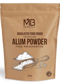 Alum Powder Aluminum potassium sulfate Phitkari Alum Powder 250gm