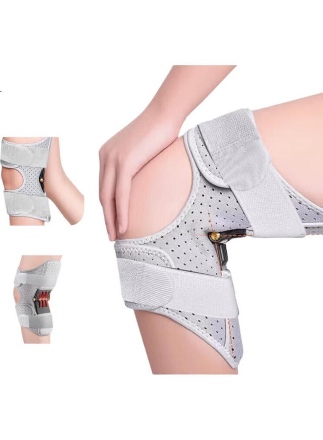 Cralvkoin Knee Brace, Exoskeleton Knee Joint Support, Walking Aid, Knee Joint Fixation Brace For Elderly - Image 2
