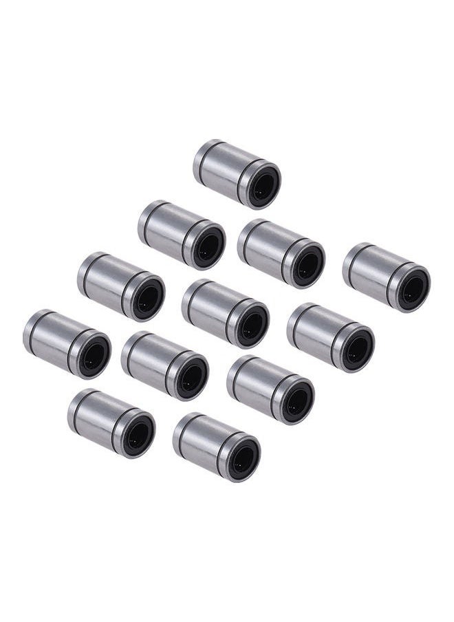 NIBEMINENT 12-Piece Rubber Linear Ball Silver  - Image 1