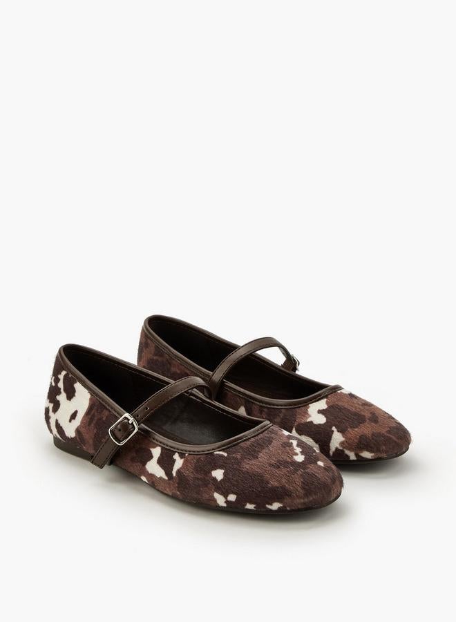 Celeste Women Animal Print Mary Jane Shoes - Image 3