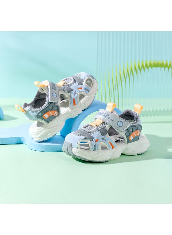 Bumblebee Boys' Baby Walking Shoes, Infant Sandals, Toddler Functional Shoes, Summer Breathable Beach Closed-toe Sandals, Fashionable Kids' Footwear - Image 3